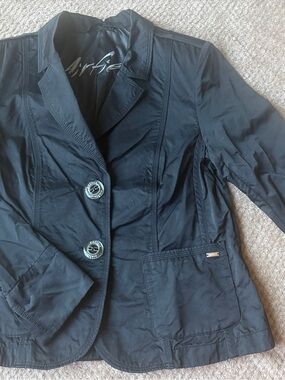 Airfield Black Women’s Single-Breasted Blazer